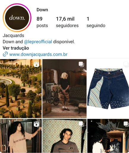 down